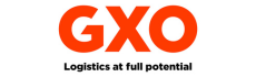 a logo with red letters