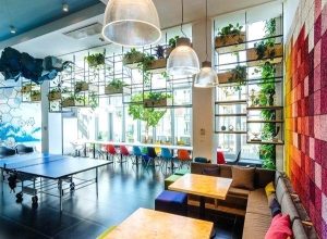 colourful office