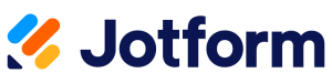 a blue text on a black background